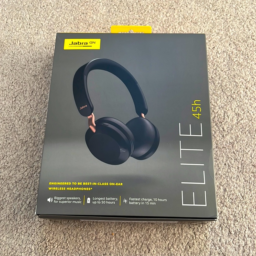 Jabra elite 45H headphones